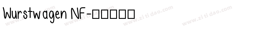 Wurstwagen NF字体转换